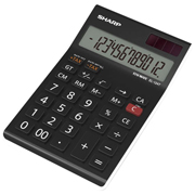 SHARP CALCULADORA SOBREMESA EL-124T 12D EL124TWH